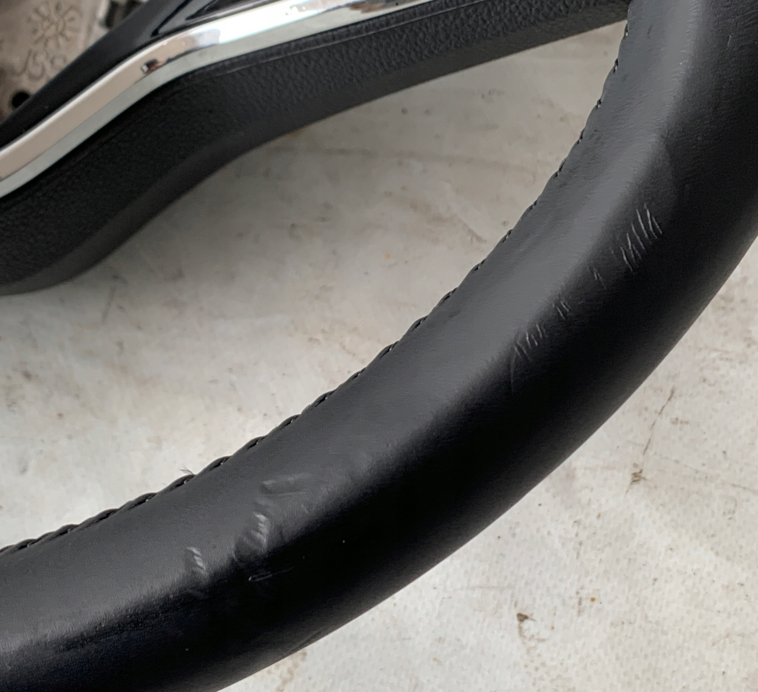 steering wheel, SKODA OCTAVIA IV GRZANA with shifting leather