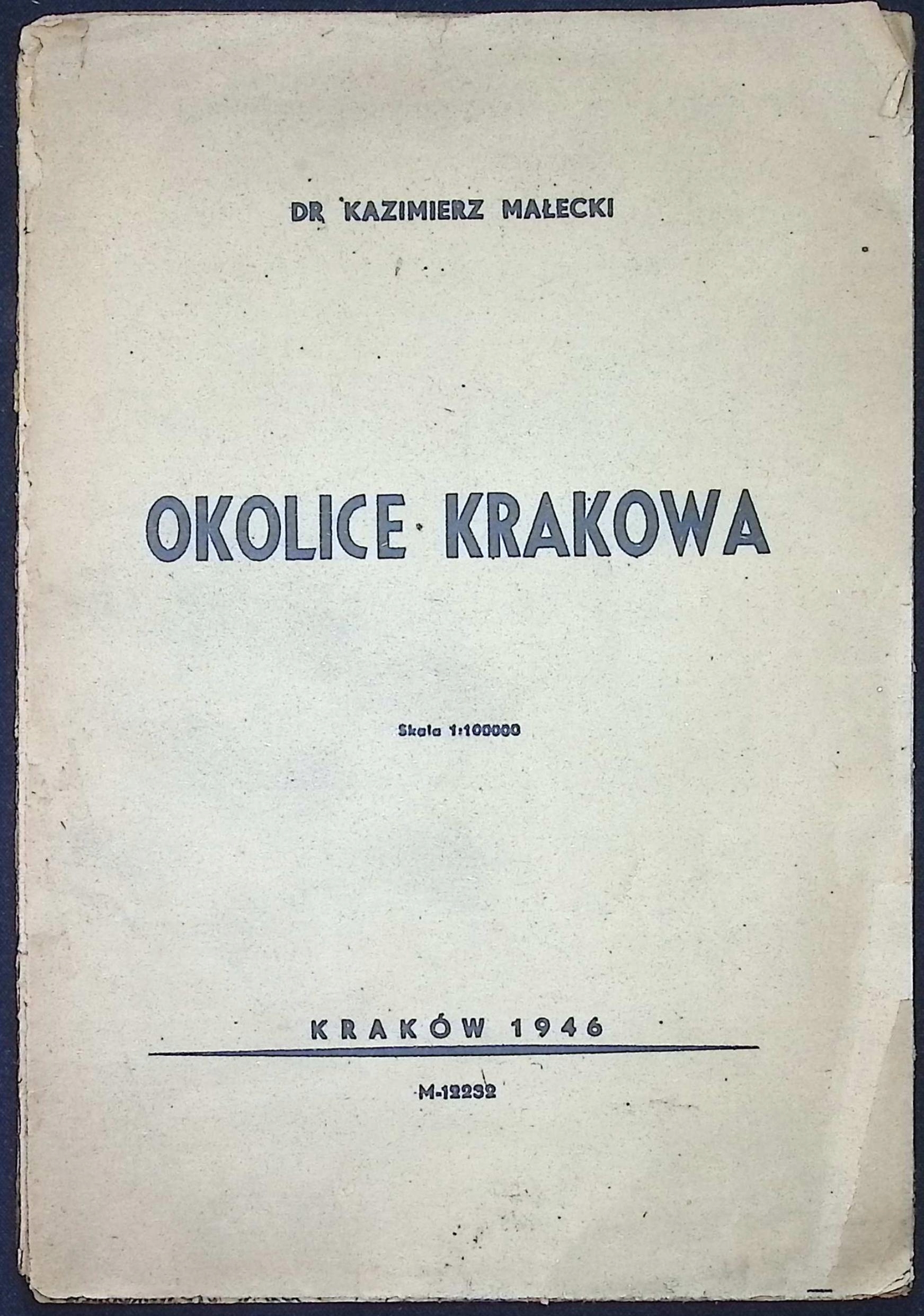 Okolice Krakowa (1946 r.) - Kazimierz Małecki