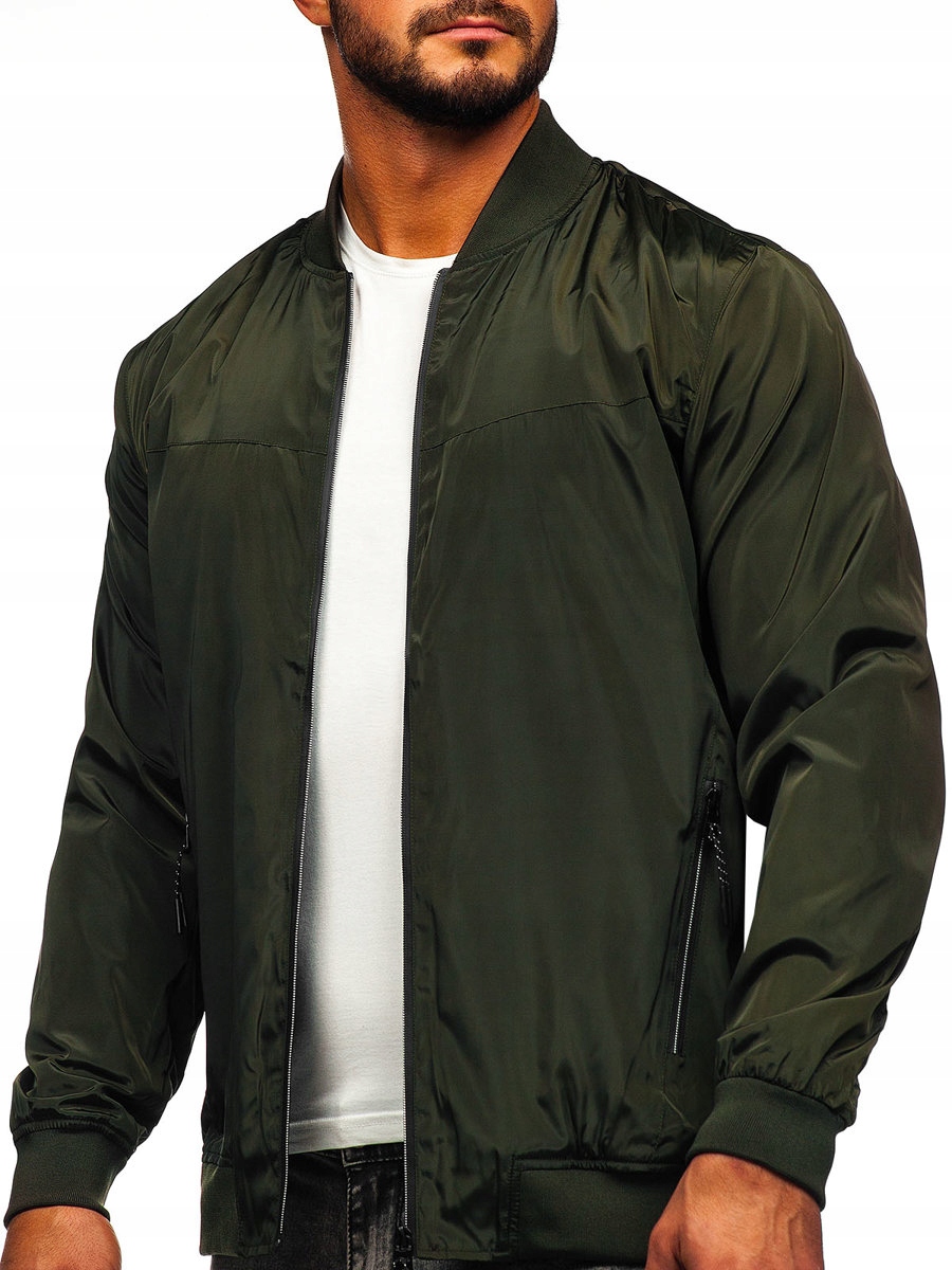 

Kurtka Męska Przejściowa Khaki W3909 Denley_xl