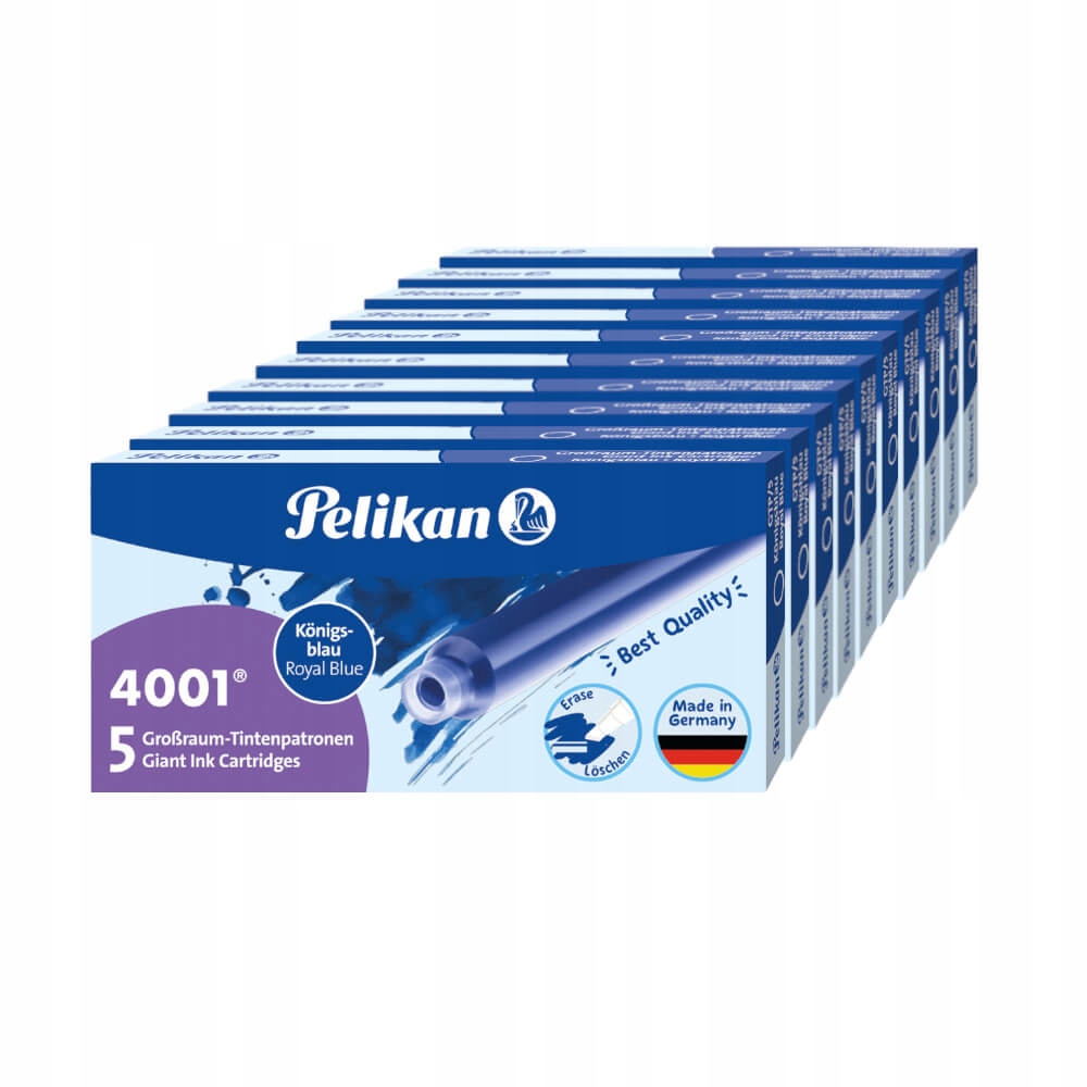 

Naboje do pióra wiecznego długi 4001 Pelikan 50szt