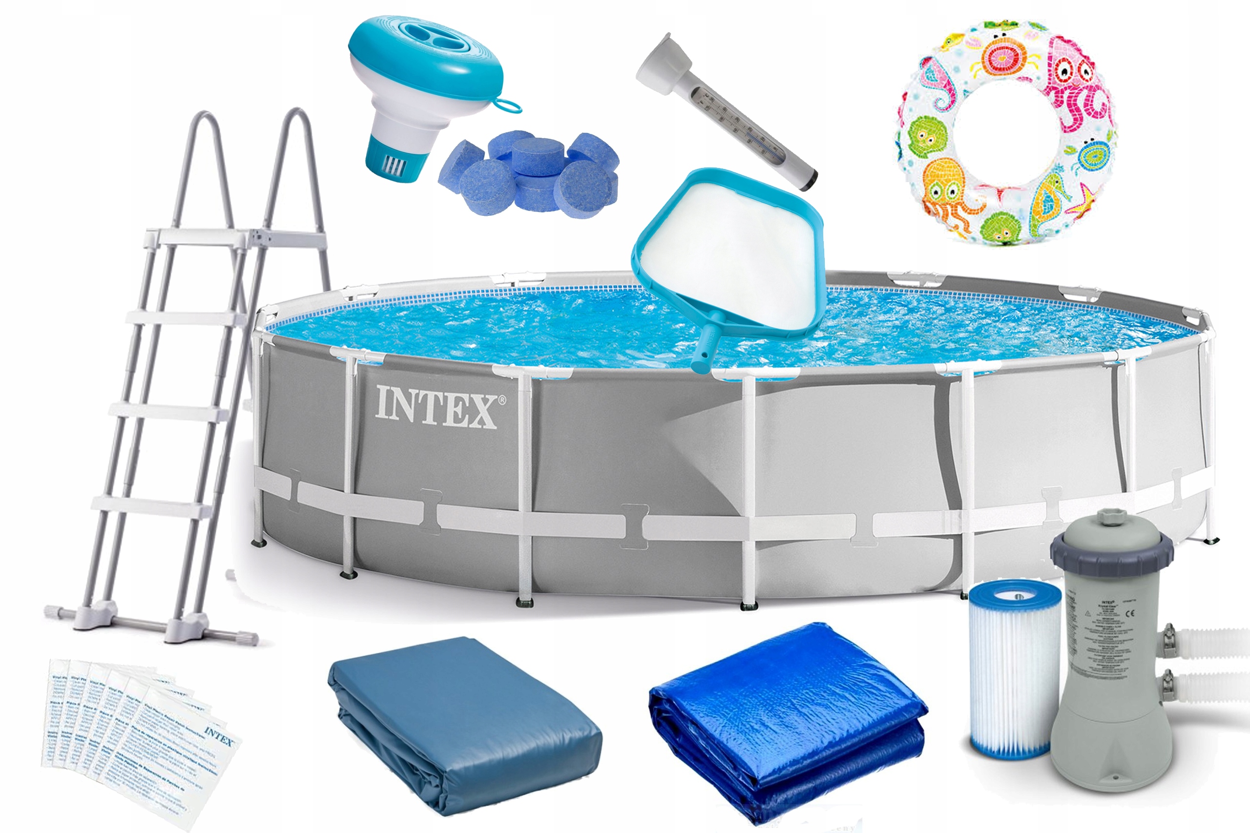 

16w1 Basen Stelażowy 366x99 Intex 26716
