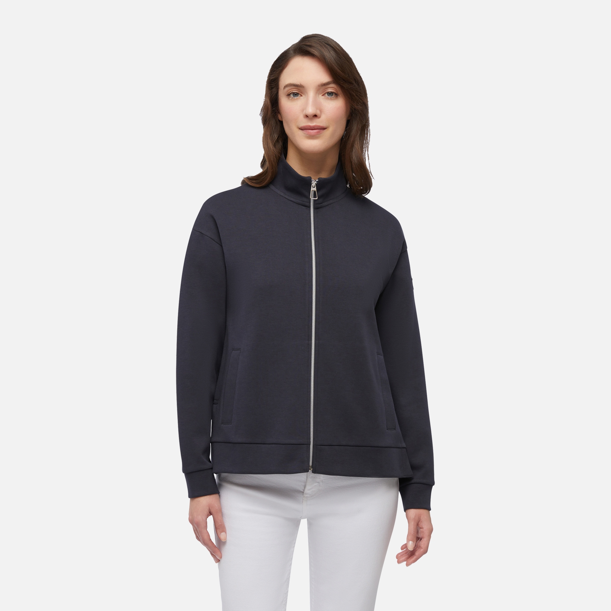 Geox Modrá dámská mikina Sweater modrá