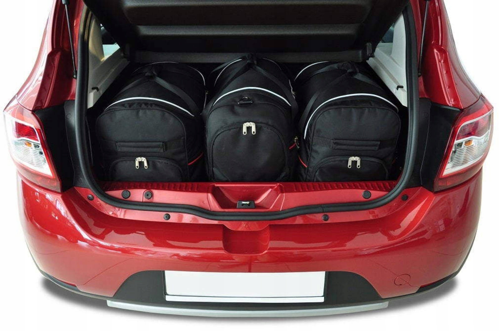 J&j Automotive Sada 3ks cestovných tašiek Sport pre Dacia Sandero 2011-202