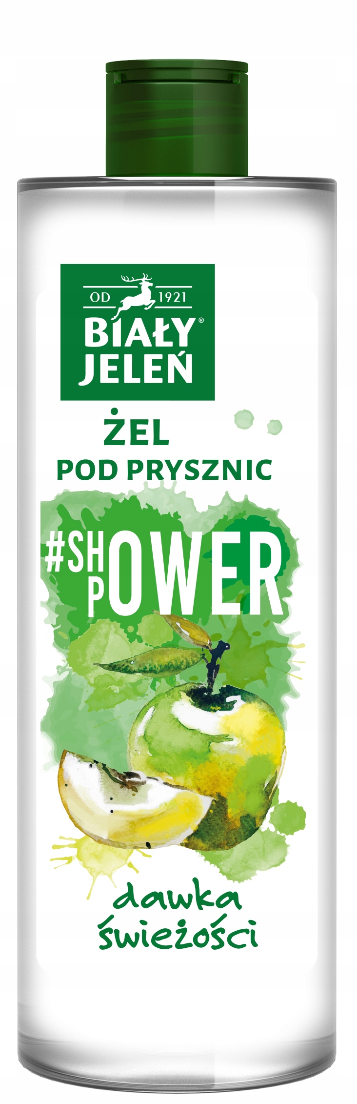 

Żel pod prysznic jabłko Biały Jeleń 400ml