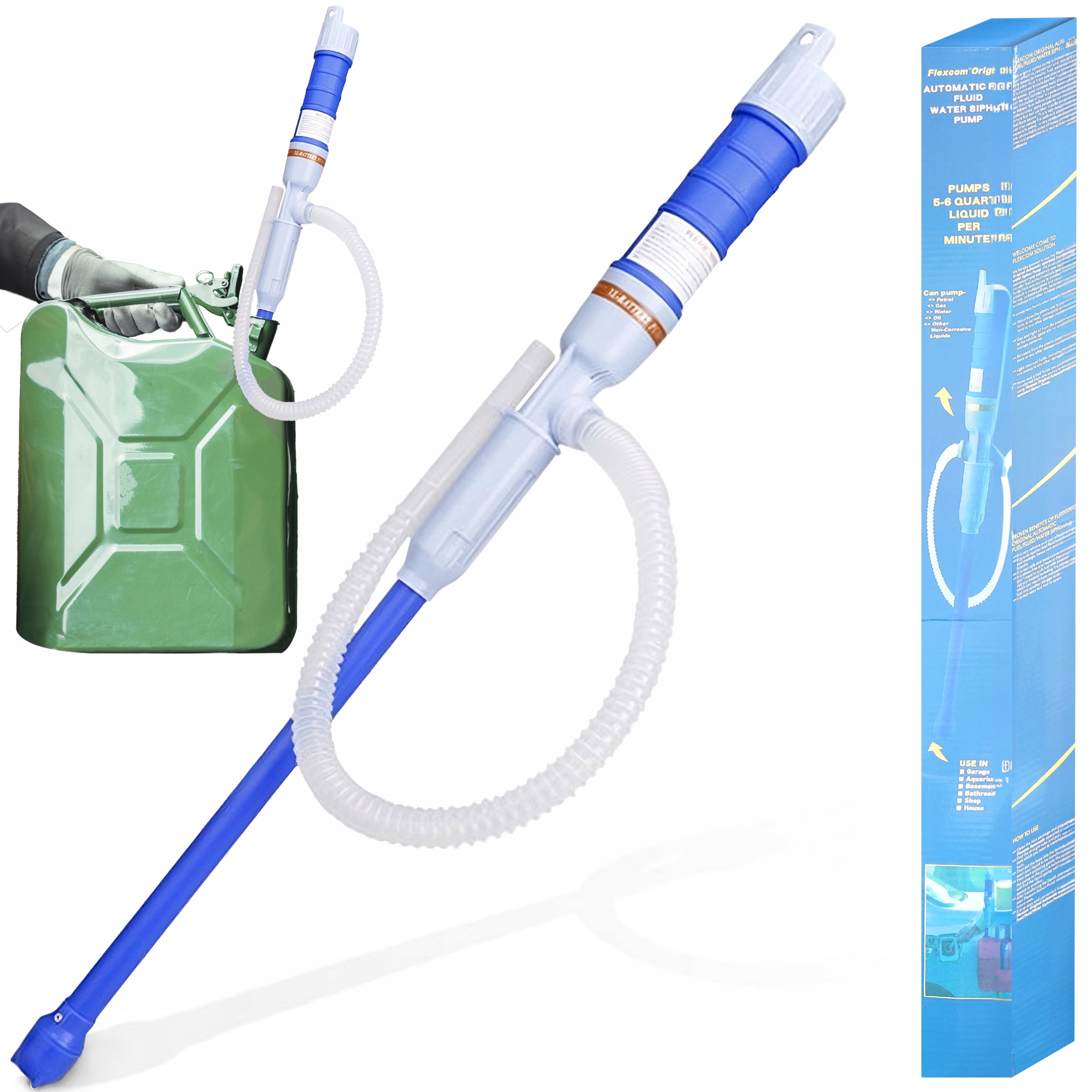 POMPKA DO PŁYNÓW PALIWA OLEJÓW BATERIE ELEKTRYCZNA Marka Retoo