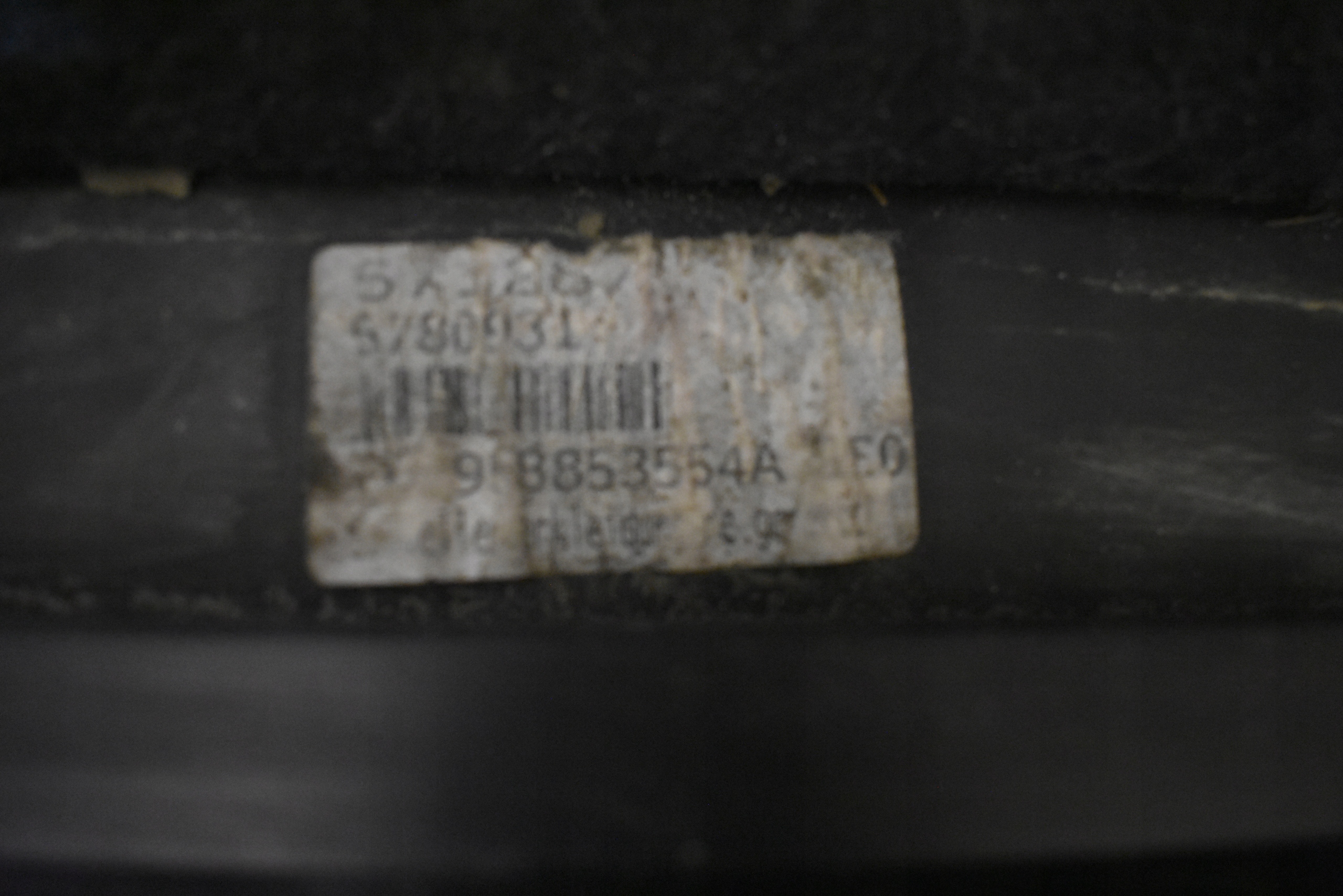 IDEALNA moulding threshold right PORSCHE MACAN 1
