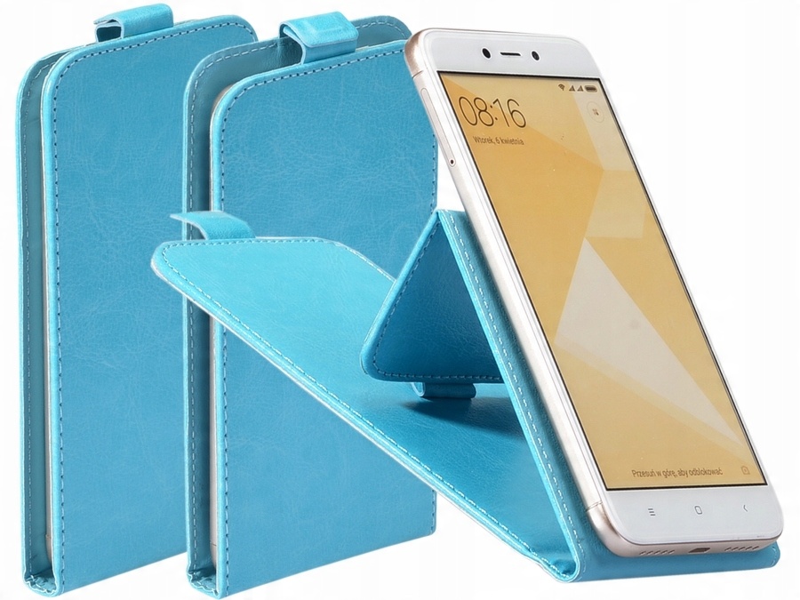 

Slim pionowe etui z klapką Huawei P40