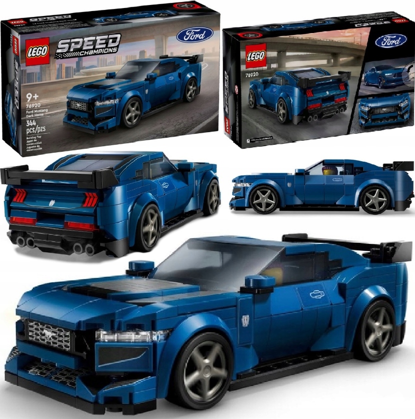 Klocki Lego Auta Sportowe Dla Dzieci Samochod Sportowy Ford Mustang Zestaw