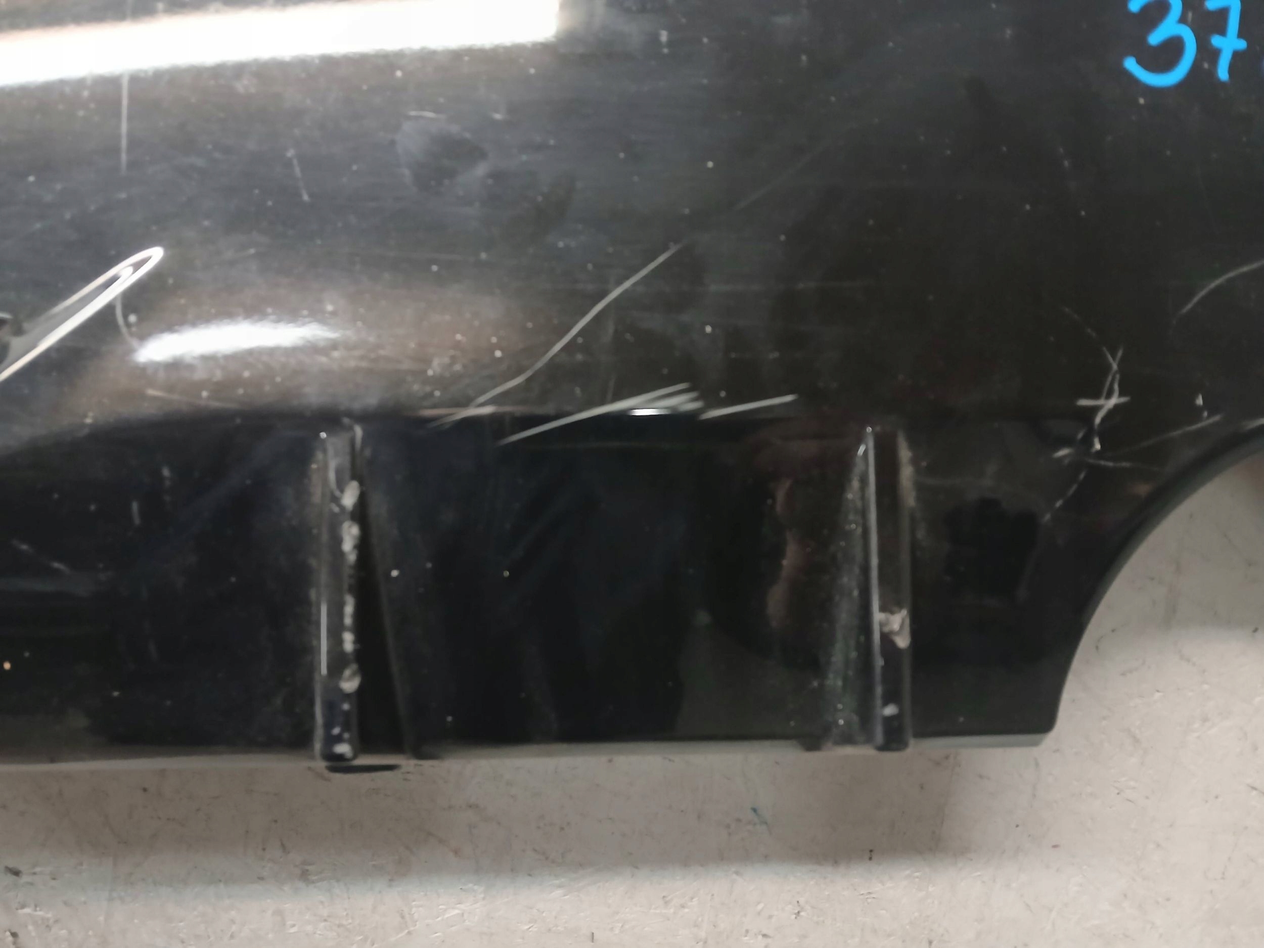 bumper rear part accessories diffuser TOYOTA YARIS IV 4 GR