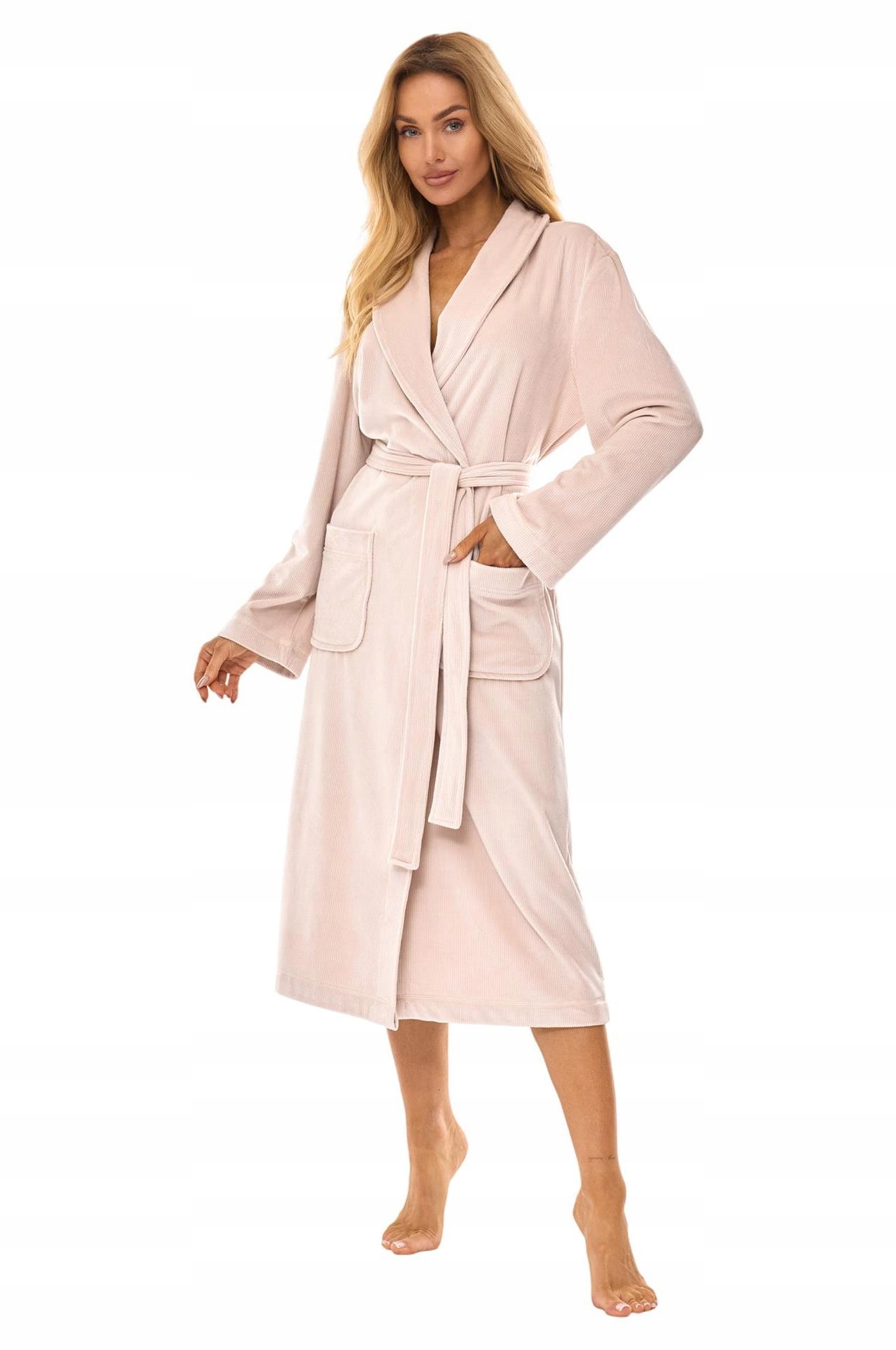 Dámský Župan Dlouhý 2510 angora Ang 2XL