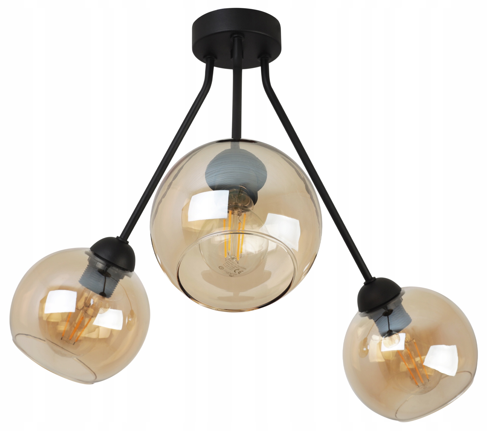 

Lampa Wisząca Żyrandol Sufitowa Klosz Plafon Led