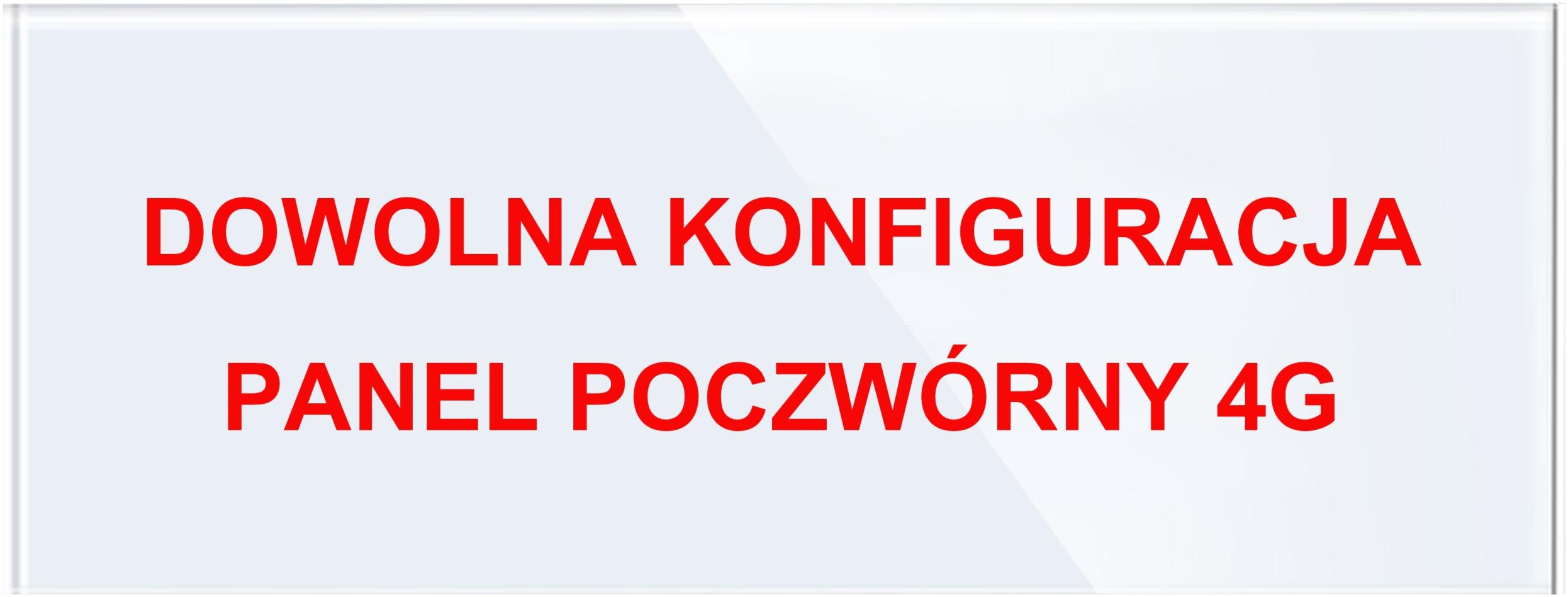 Skleněný Panel Čtyřnásobný Bílý, Libovolná Konfigurace Na Zakázku