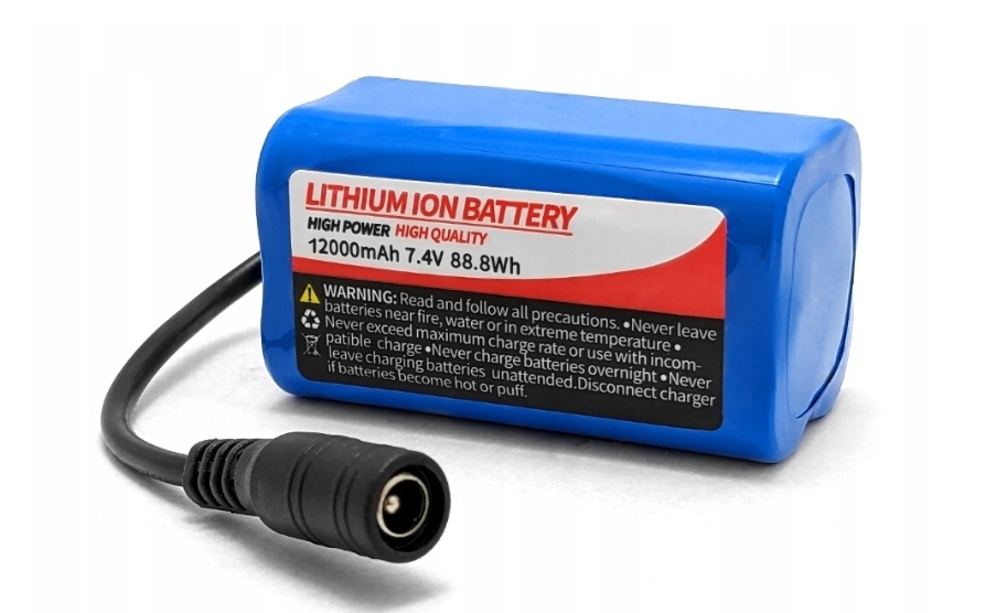 Bateria Akumulator Łódki Zanętowej 12000MAH