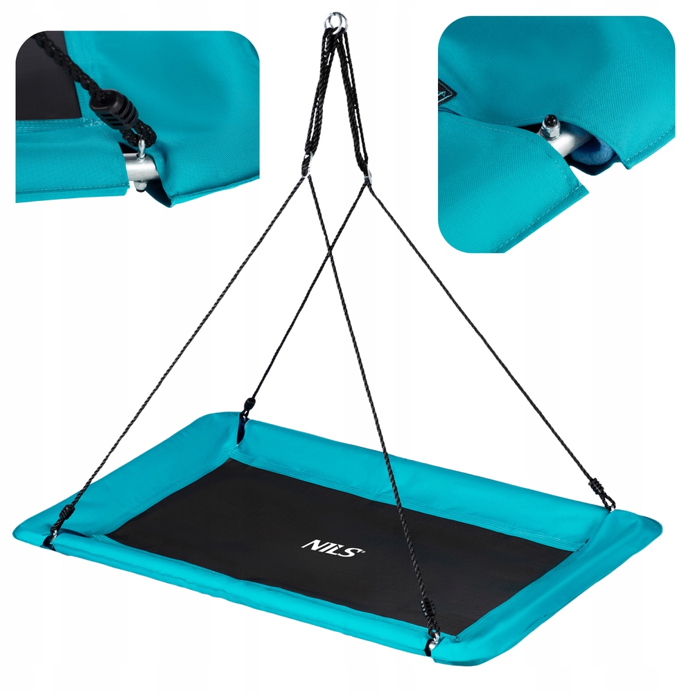 Zahradní Houpačka Hnízdo Čápů Velké 150x80 cm Závěsné Křeslo Do 150 kg