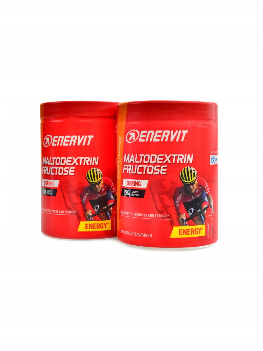 Enervit Maltodextrin Fructose 2 x 500 g pomeranč Duopack