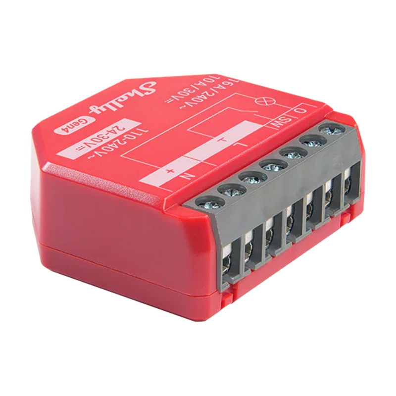 Shelly 1 Pm GEN4 Zigbee Matter Pro Smart Home Dálkové Ovládání Osvětlení
