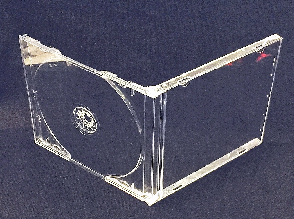 Krabice na 1 CD Jewel Case CD Box Clear Hq Maxel 50 Ks