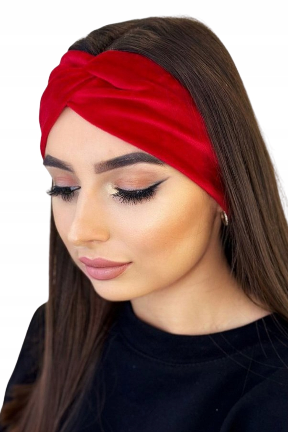 Milá Velurová Čelenka Shelli Červená, Univerzální