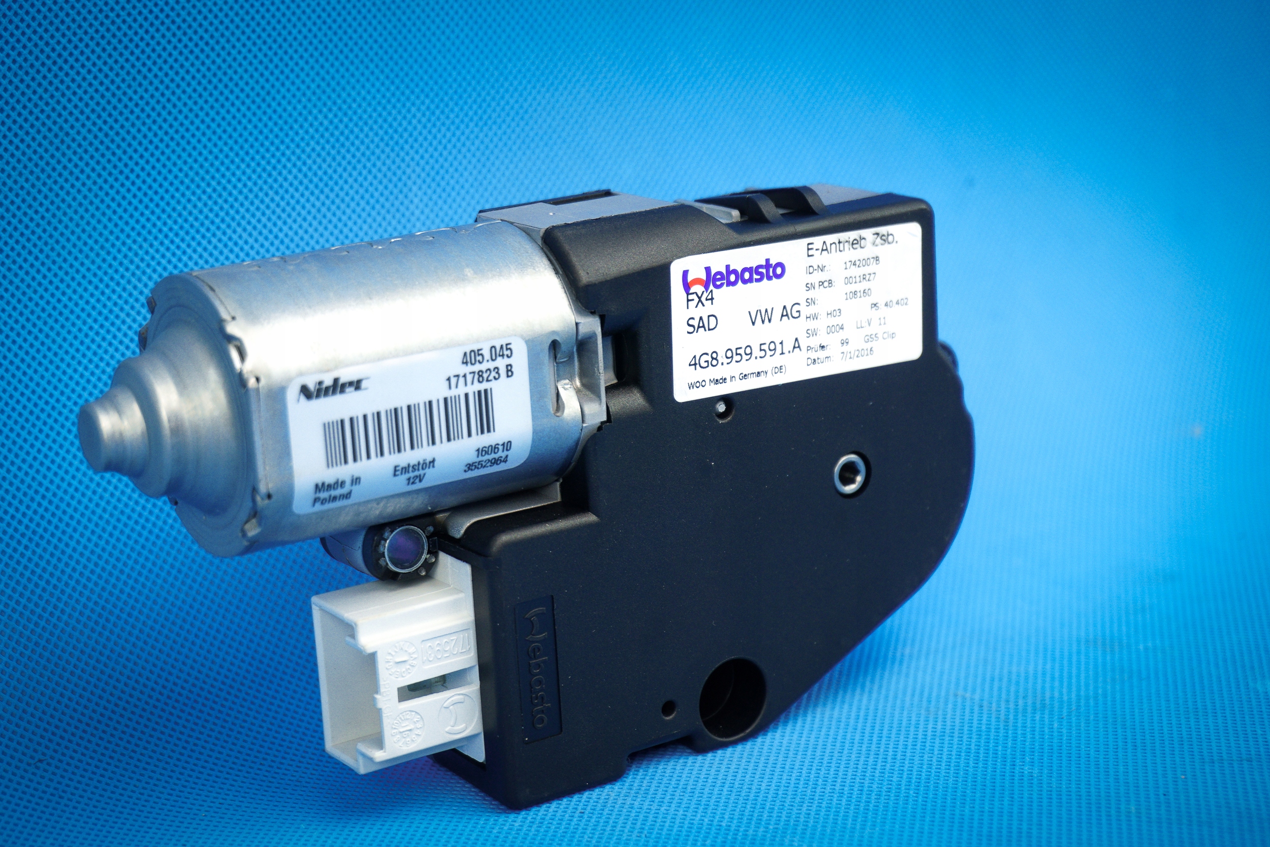 Sunroof мотор Audi A6 4G A7 лифт 4g8959591a