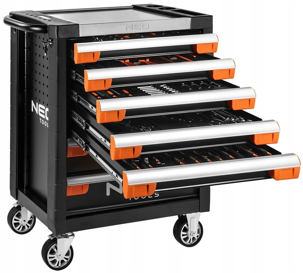 SZAFKA NARZĘDZIOWA 7 SZUFLAD PRO, 174 ELEMENTY