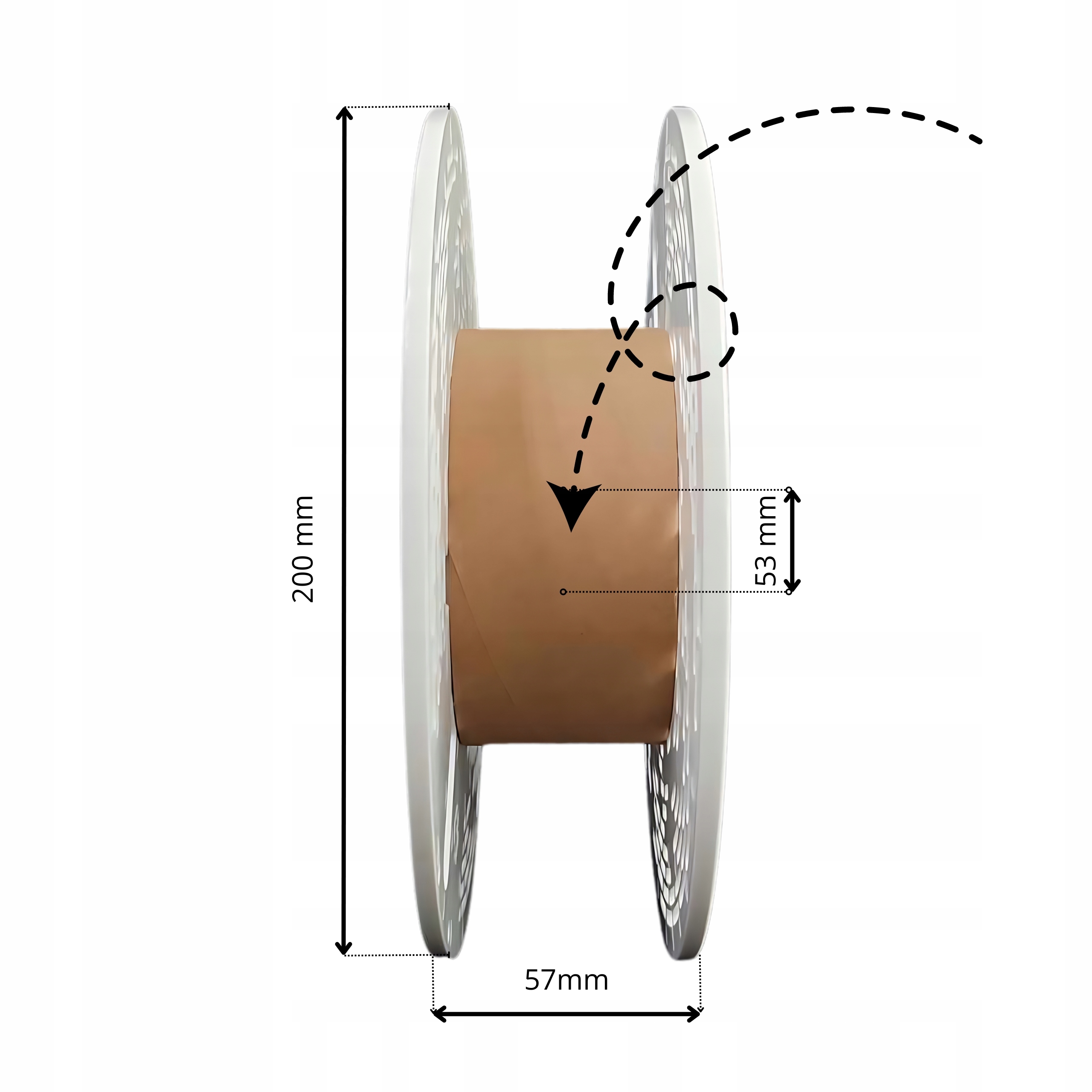 FIBERLOGY ABS 1.75 MM Czarny 0.85 kg Producent Fiberlogy