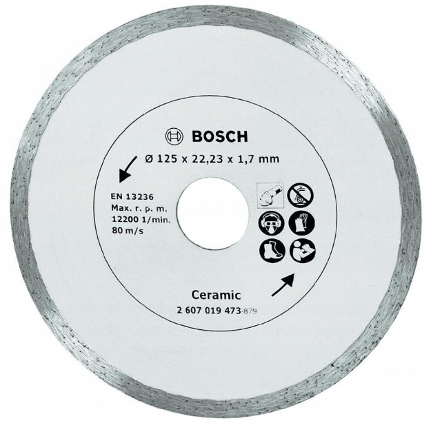 

Bosch tarcza diamentowa 125mm Ceramika Granit