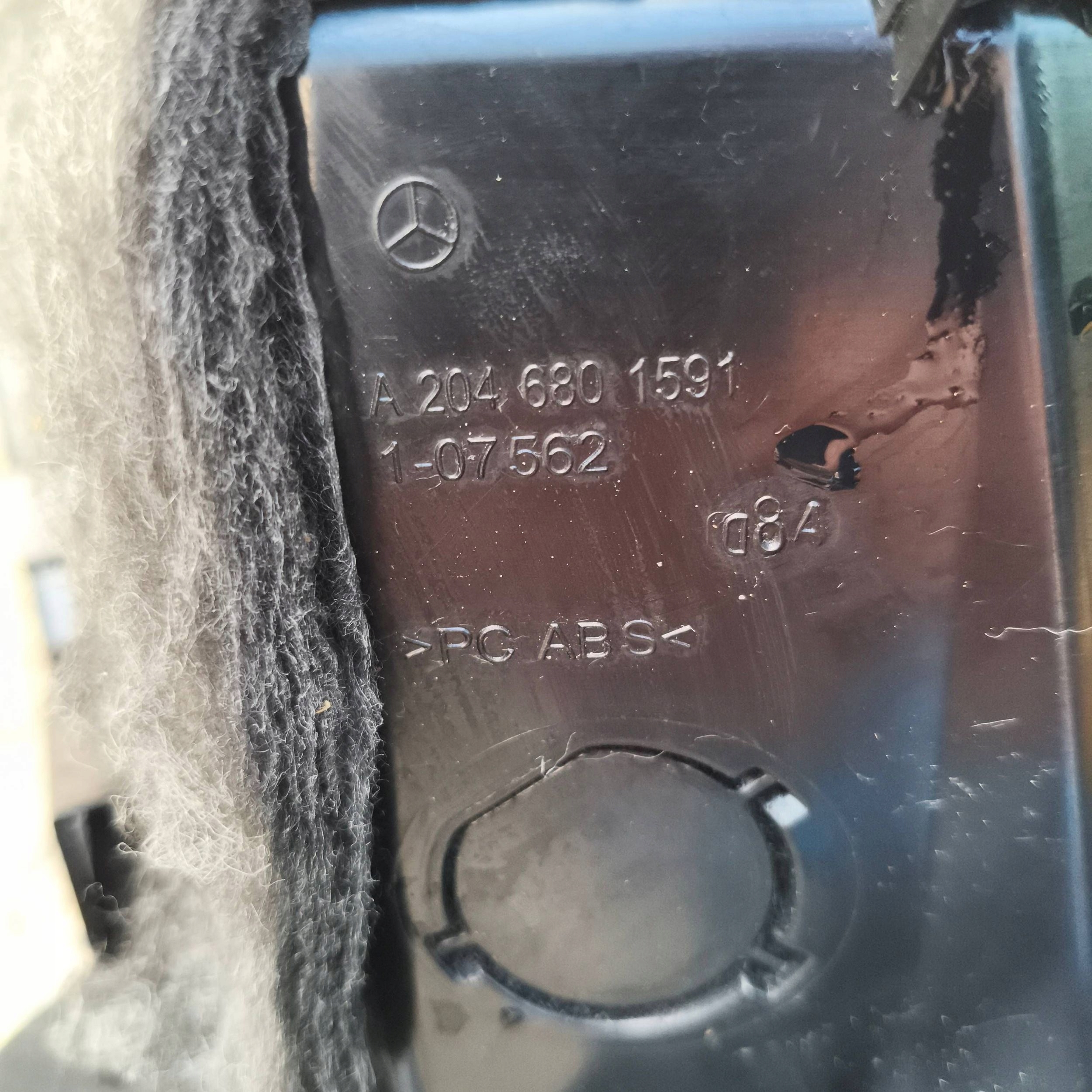 Mercedes-Benz GLK (X204) passenger compartment