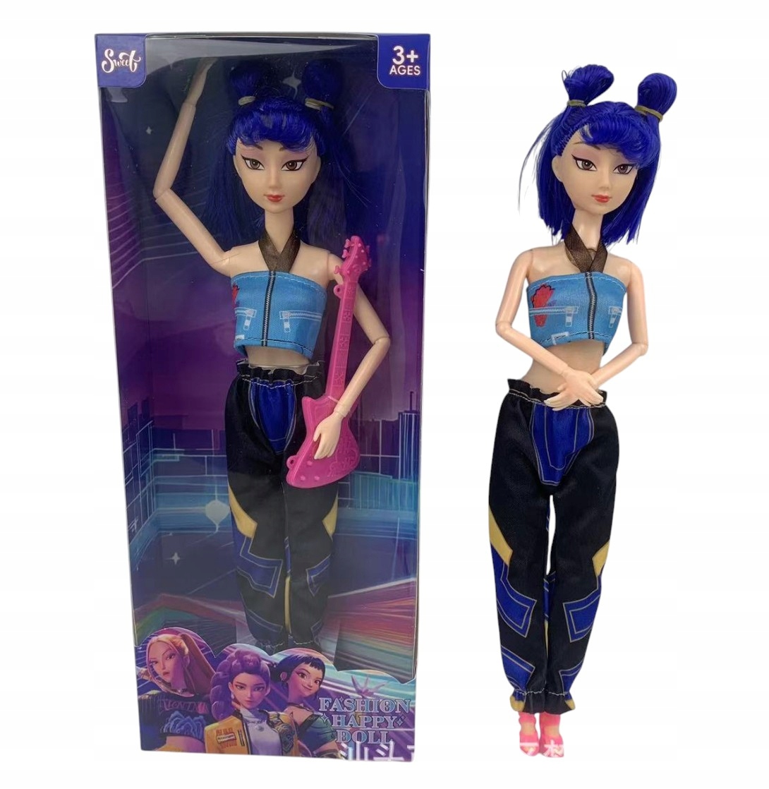 Kpop demonų medžiotojų lėlė 30 cm dovana Zoey Rumi ir Mira judanti