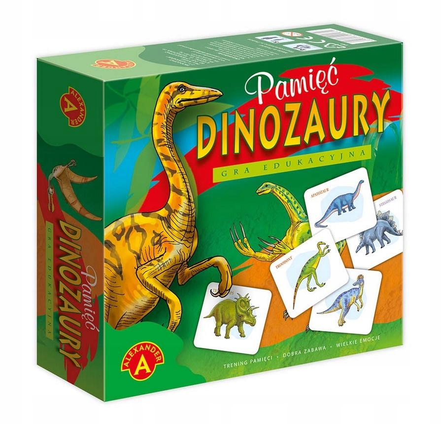 

Gra dla dzieci memory pamięciowa Pamięć dinozaury