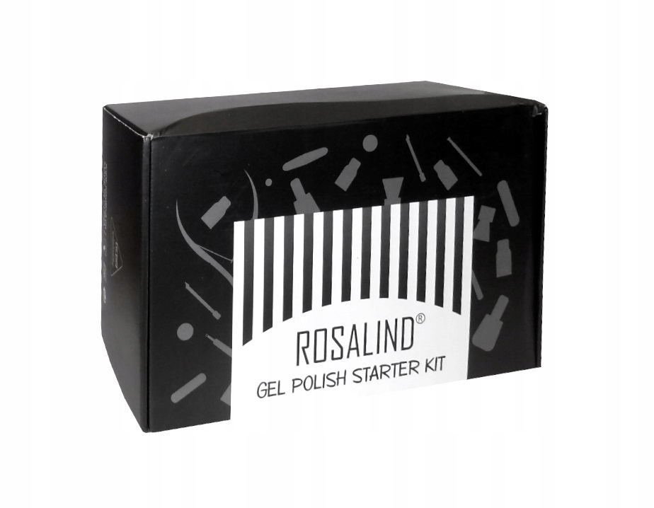 Zestaw do paznokci Rosalind Duży Lampa Uv/led Ozdoby Dodatki
