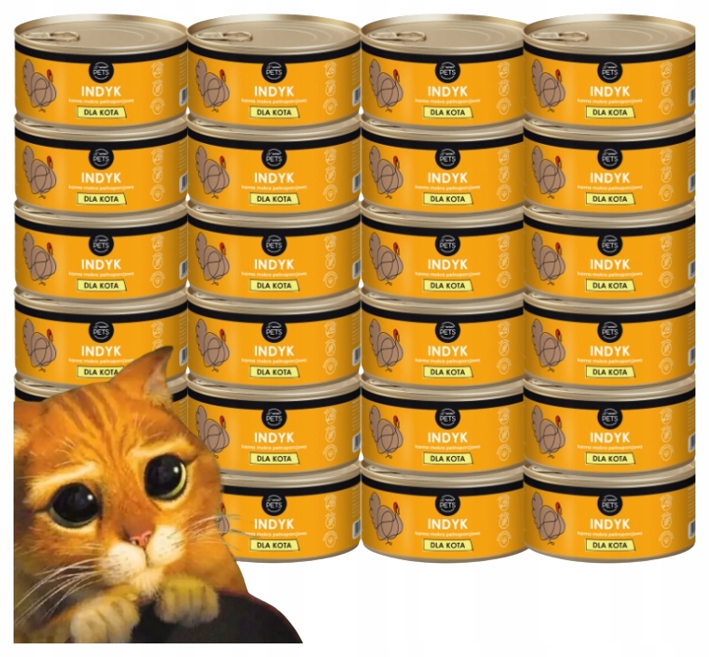 Levně Mokré Krmivo pro kočky Krůta Premium Barf pro kosterní svalstvo 300g Wow!pets