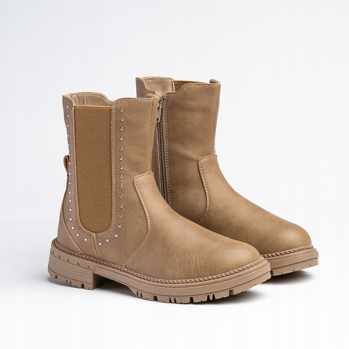 Botki trzewiki workery ocieplane modne Wojtyłko Płeć dziewczynki