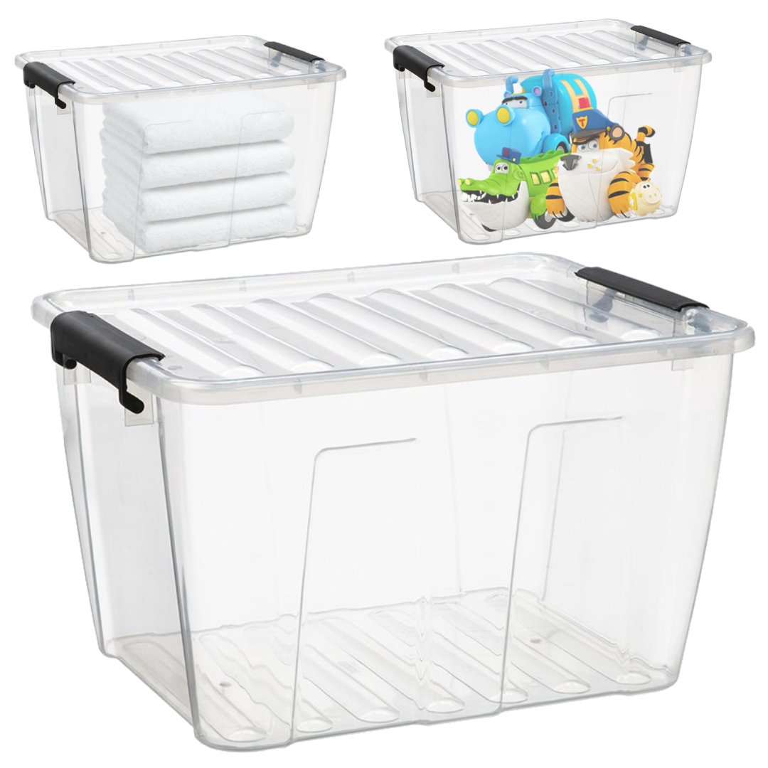 

Pojemnik Z Pokrywą Do Przechowywania Home Box 15L