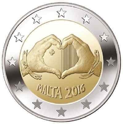 2 euro MALTA 2016 * LOVE * mennicza