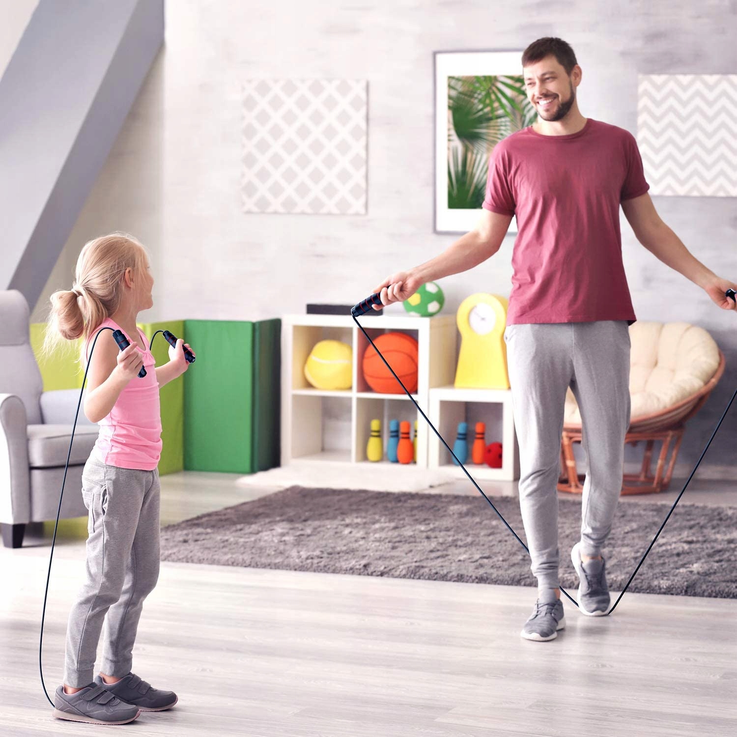 Skakanka dla kobiet mężczyzn dzieci Marka inna