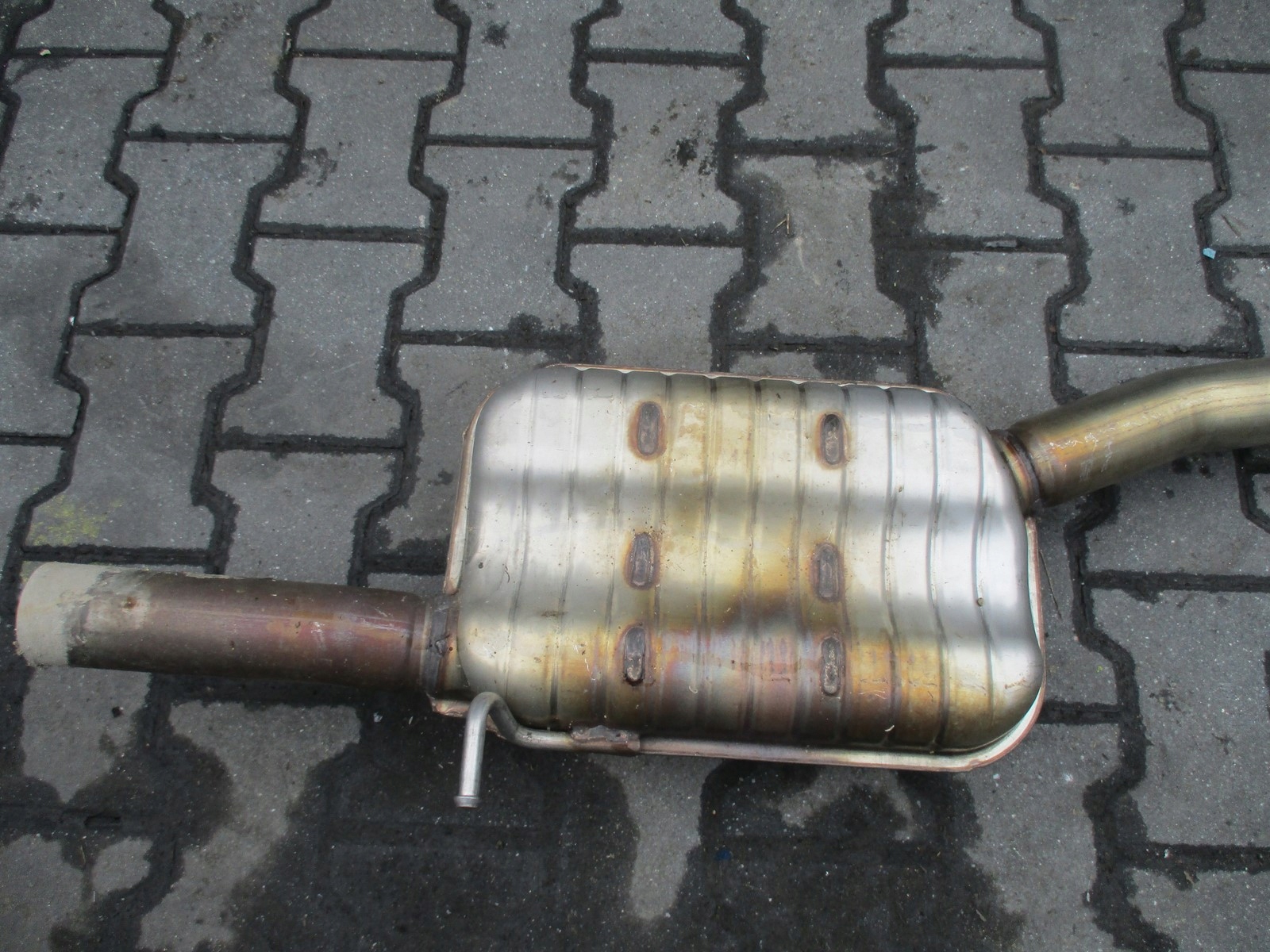 muffler, exhaust VW PASSAT B8 3G0 2,0TDI