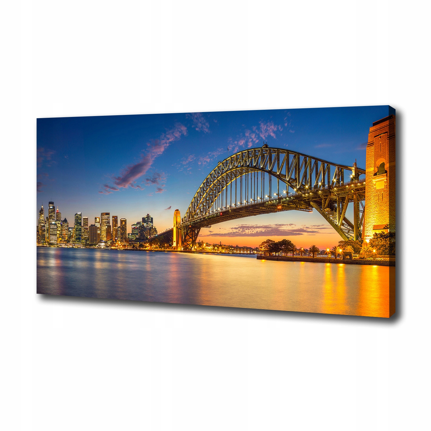 

Foto obraz na płótnie Panorama Sydney 100x50 cm