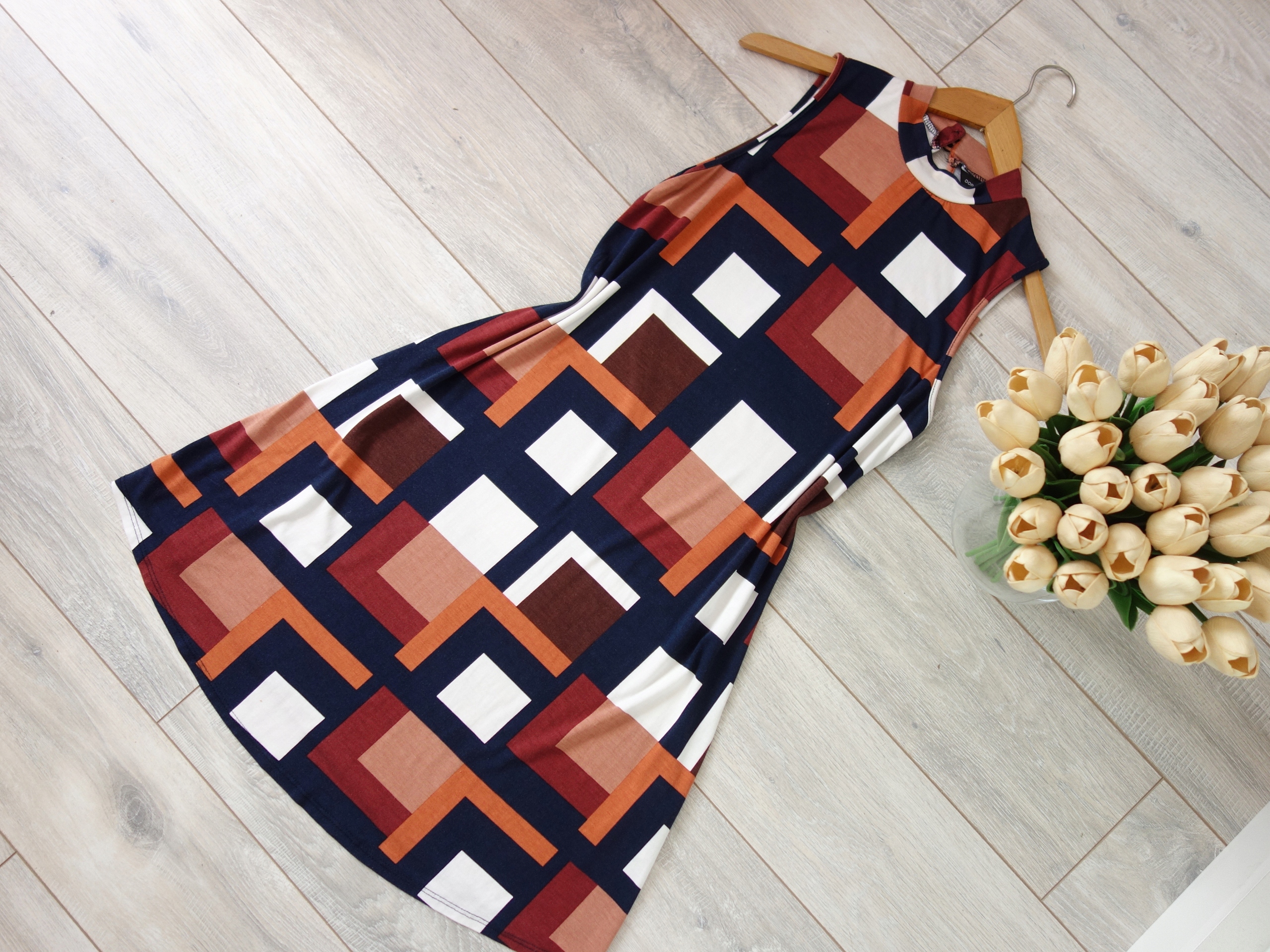 SUKIENKA LETNIA DOROTHY PERKINS MINI TRAPEZOWA S M