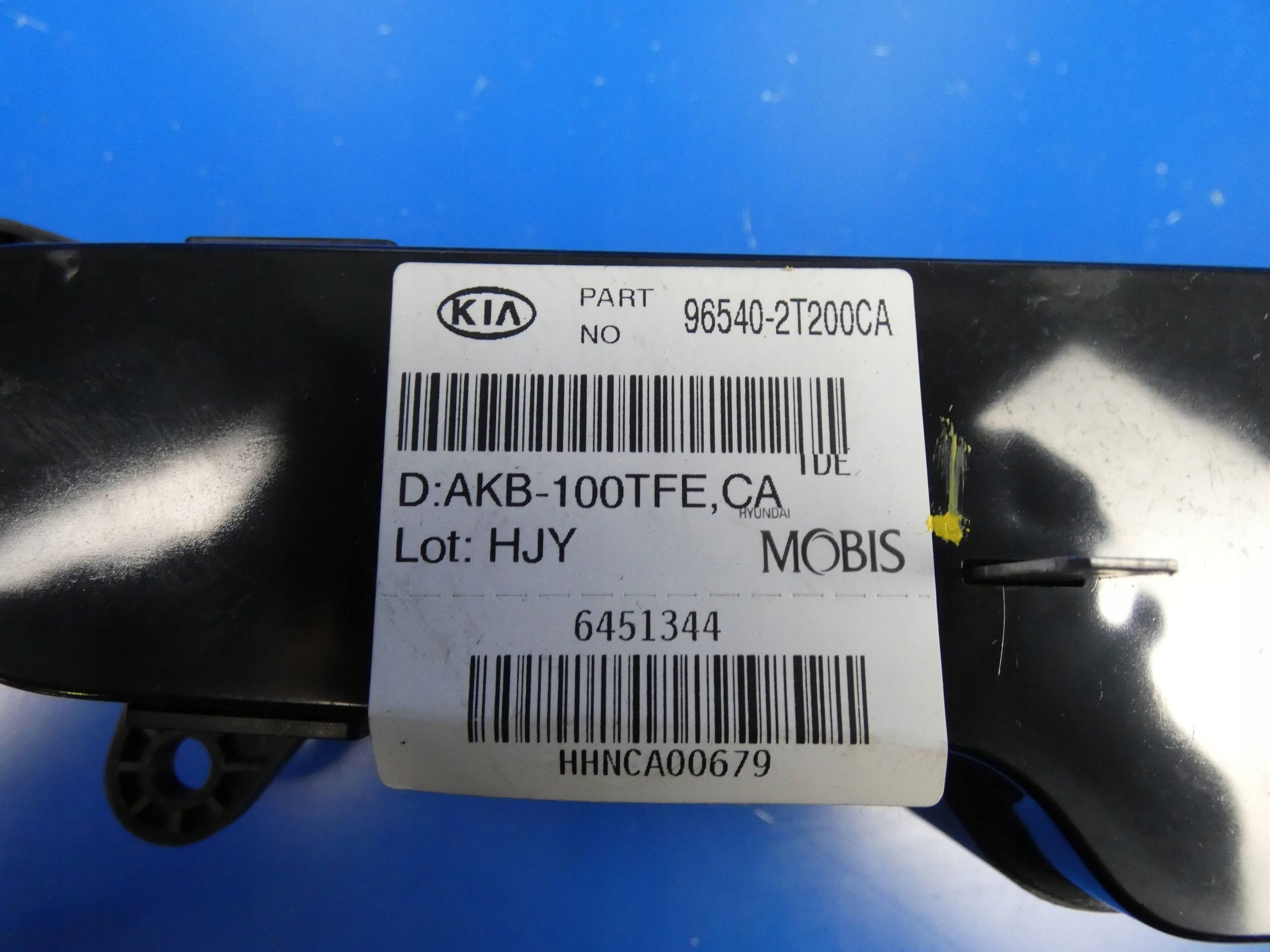 KIA OPTIMA III control panel RADIA POKRETLO