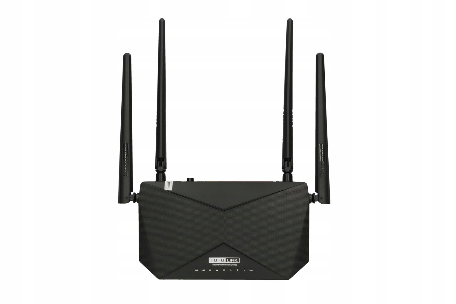 Totolink A3002RU Router WiFi AC1200, Dual Band, MU-MIMO, 5x RJ45 1000Mb/s, Liczba portów LAN (RJ-45) 4