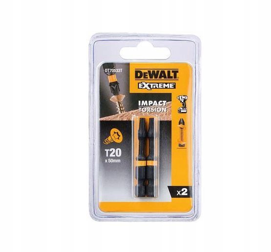 

Dewalt Końcówka Udarowa T20x50 /2szt. Extreme Impa