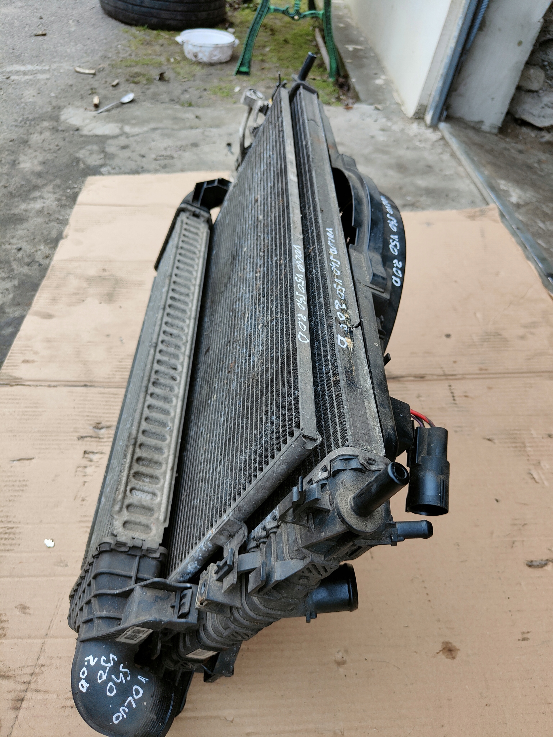 РАДІАТОР WODYm5h8005tl VOLVO S40 V40 2 II 1.6 D