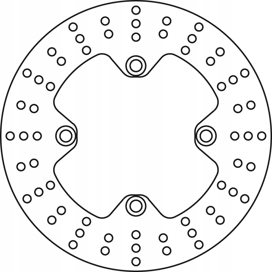 Brzdový kotúč Trw MST240