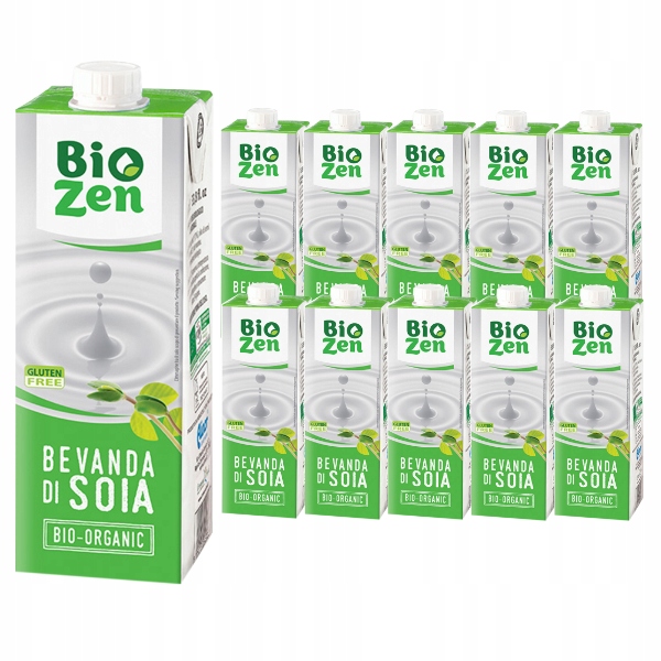 10x Napój sojowy Bio 1L Bio Zen