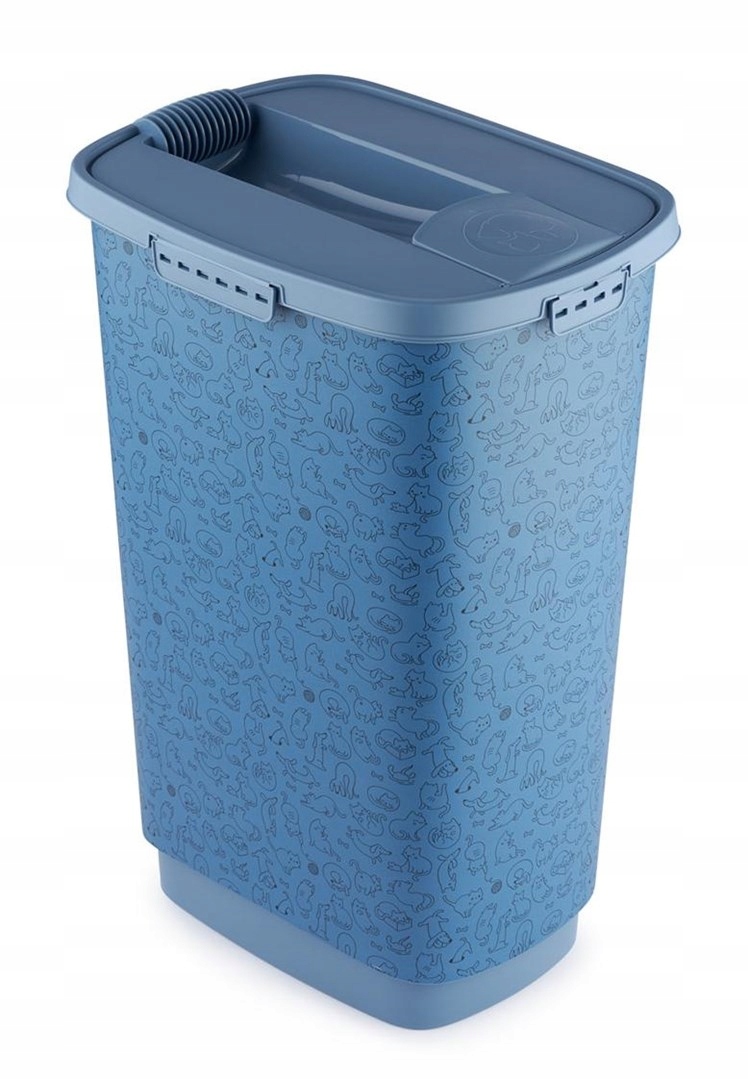 Levně Rotho Dóza Cody na krmivo 50L blue kočka/pes
