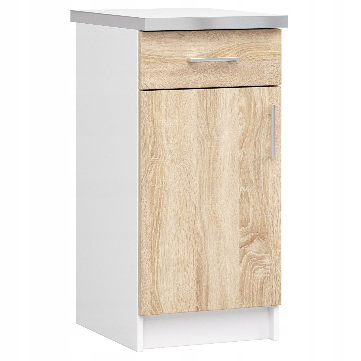 Skrinka Lima S40 D1SZ1 doska Biela/Dub Sonoma Akd