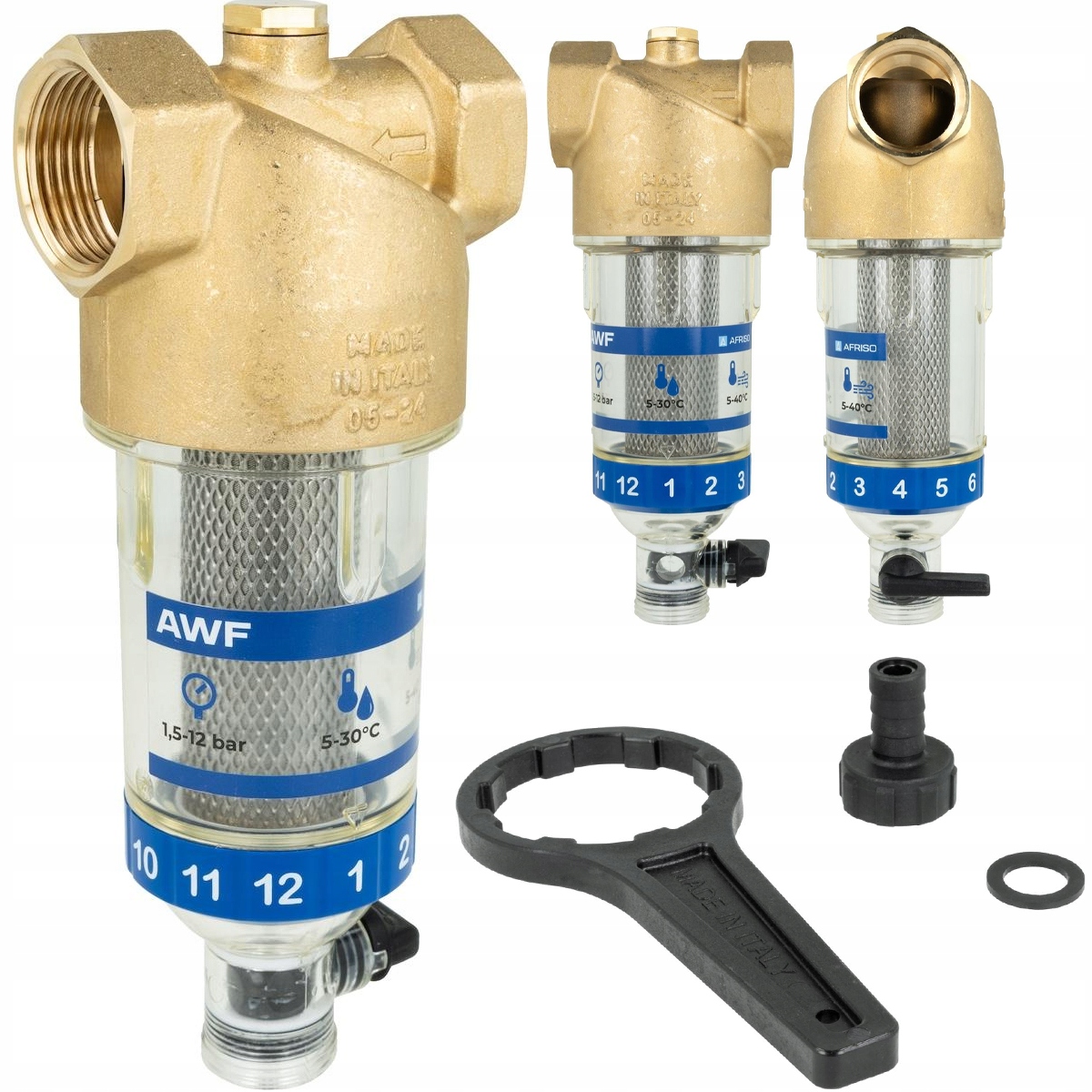 filter Do Domácnosti Awf 130 Na Studenú Vodu So Spätným Oplachovaním Gw 1 palcový Afriso