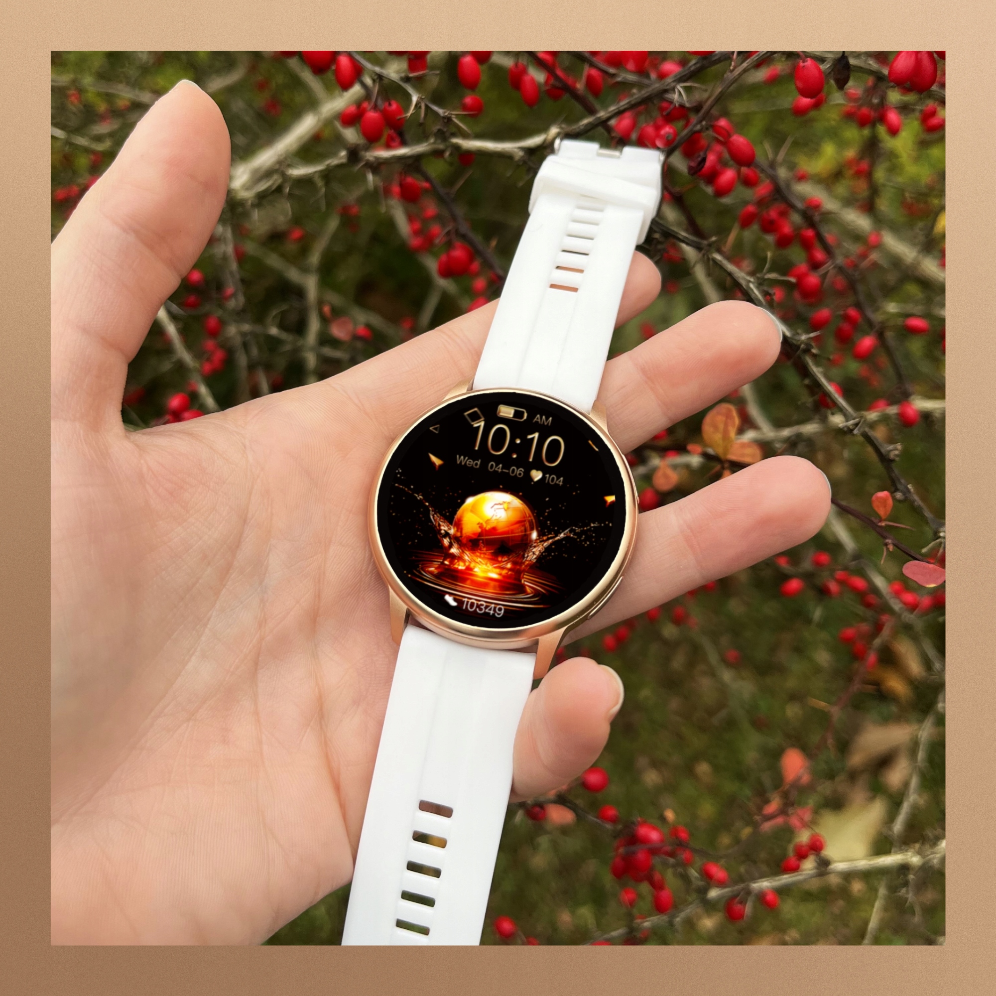 SMARTWATCH ZEGAREK DAMSKI MENU POLSKIE FUNKCJA DZWONIENIA SMART WATCH PULS Marka DEVILL