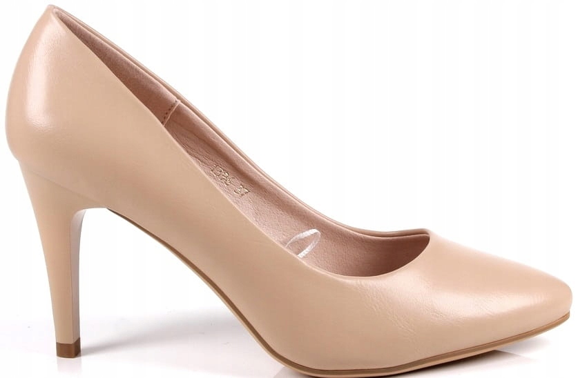 WYGODNE SZPILKI WESELE KOMUNIA COFFE CIELISTE 38 EAN (GTIN) 5907546540746