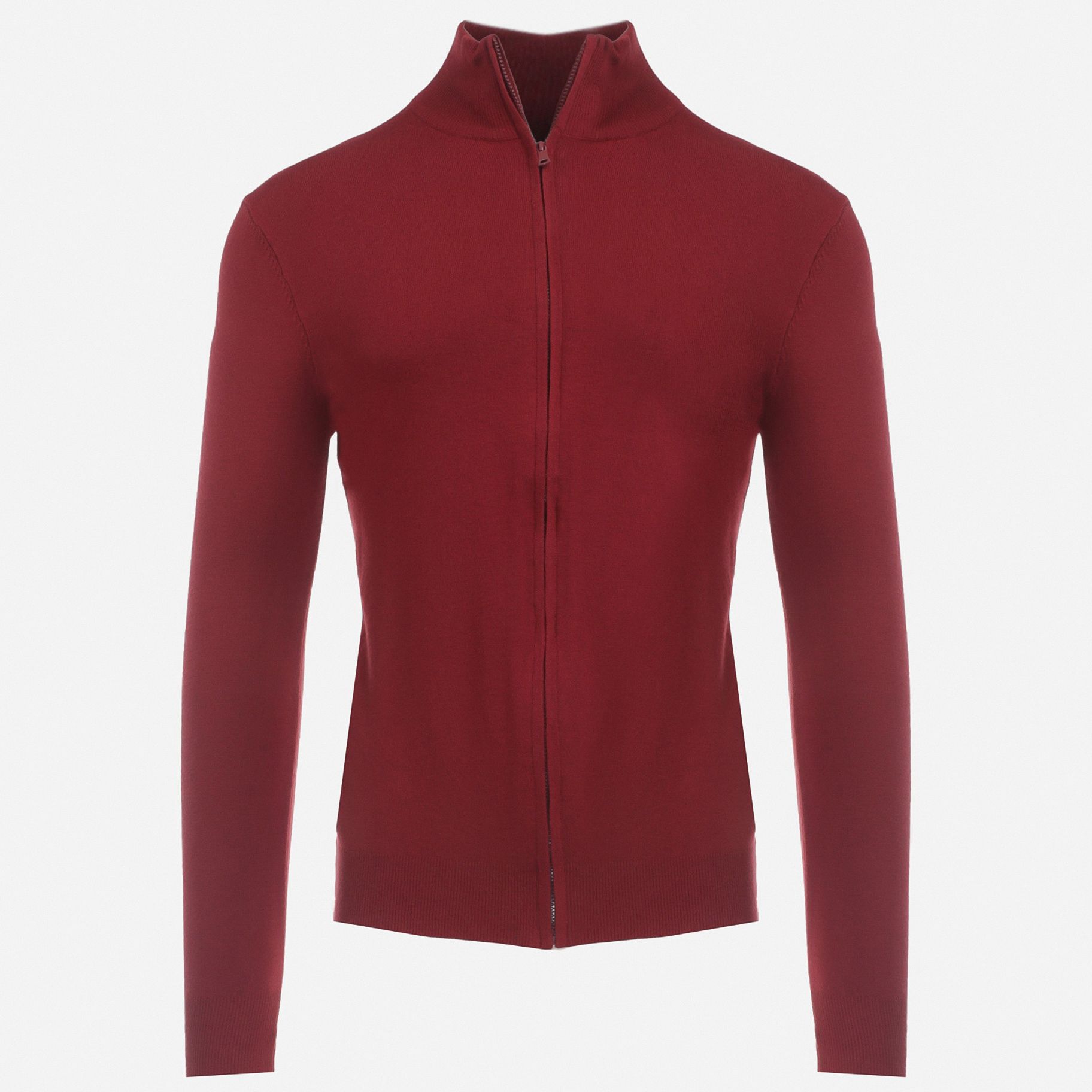 Born2Be Bordowy Kardigan męski M Zima Rozmiar M